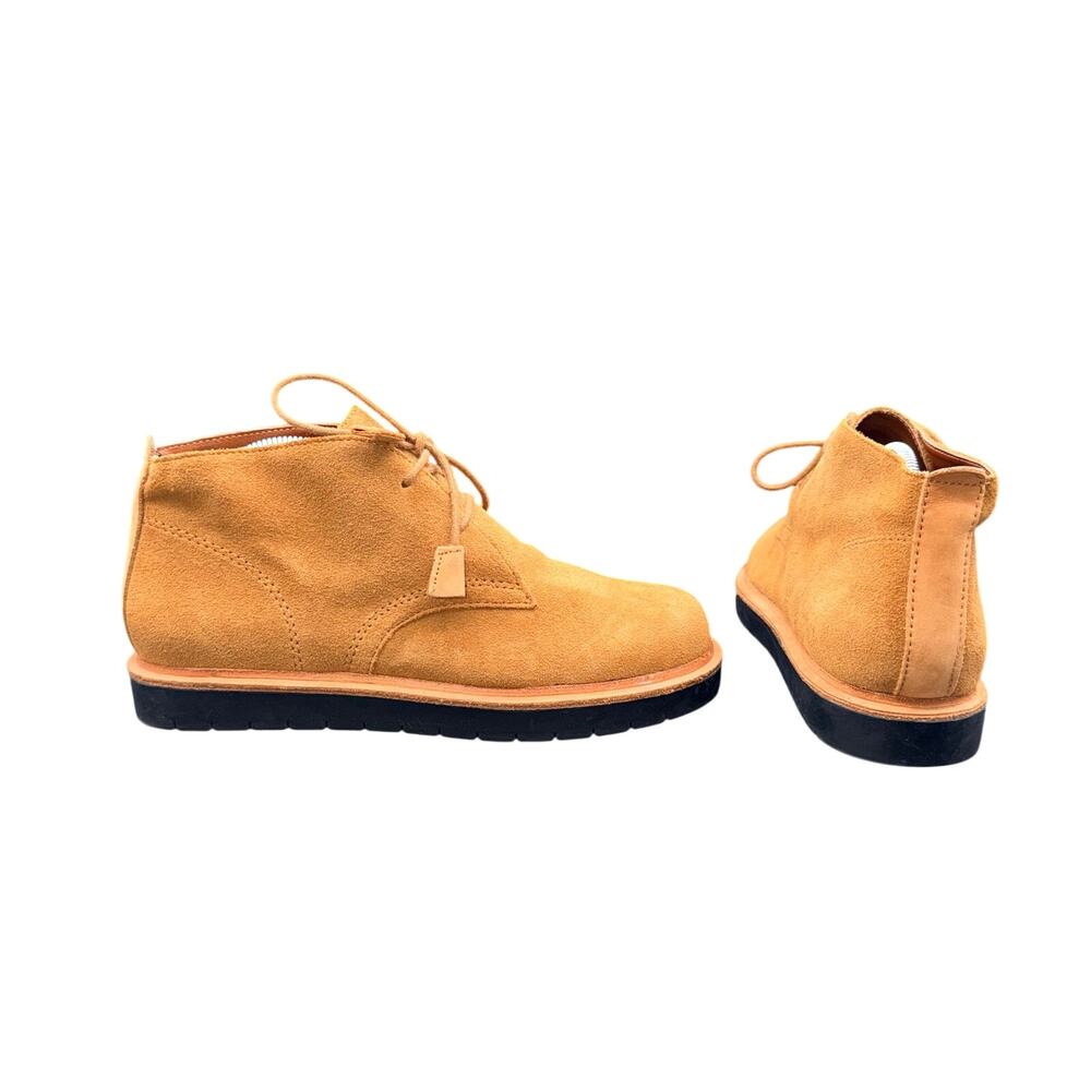 MIA Heritage Tan Suede Chukka Desert Ankle Boots Lace Up Women’s Size 7
